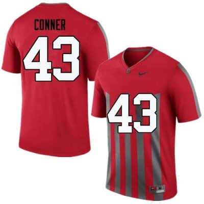 Men's Ohio State Buckeyes #43 Nick Conner Throwback Nike NCAA College Football Jersey Restock PVP8544SE